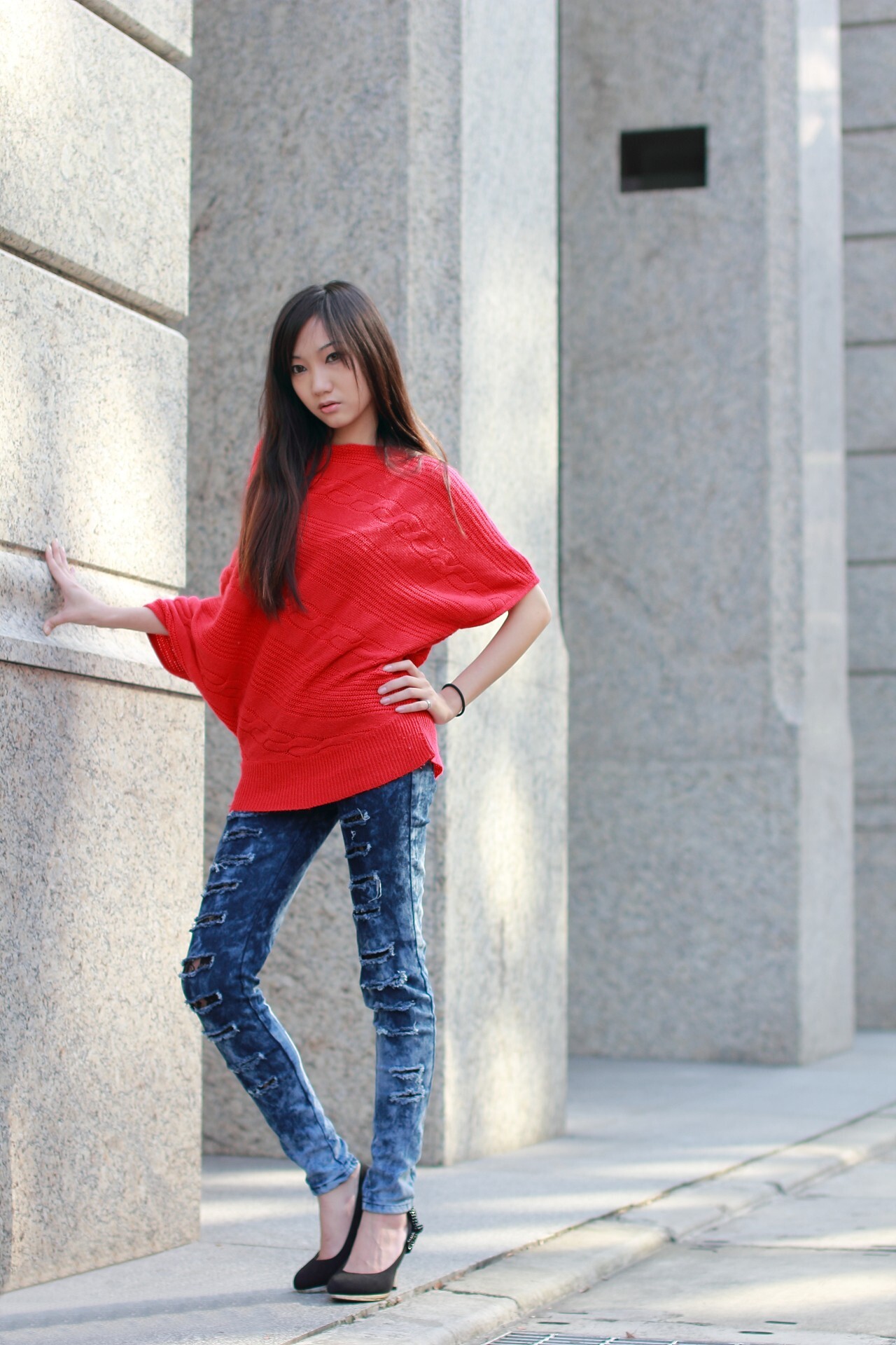 Blautyleg麻豆 Tina 2011.02.07 首次外拍 美腿模特写真